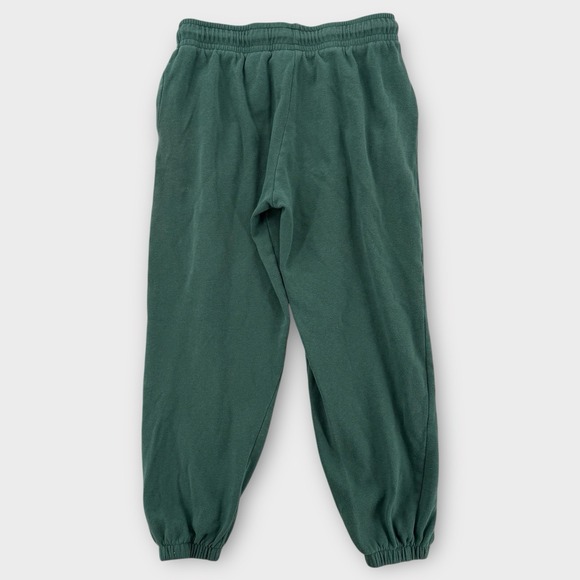 Disney Sweatpants Womens Large Winnie The Pooh Embroidered Green Fleece Joggers - Picture 2 of 9